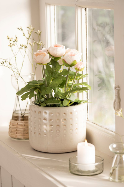 Deko Blumen Ranunkel im Topf von IB Laursen